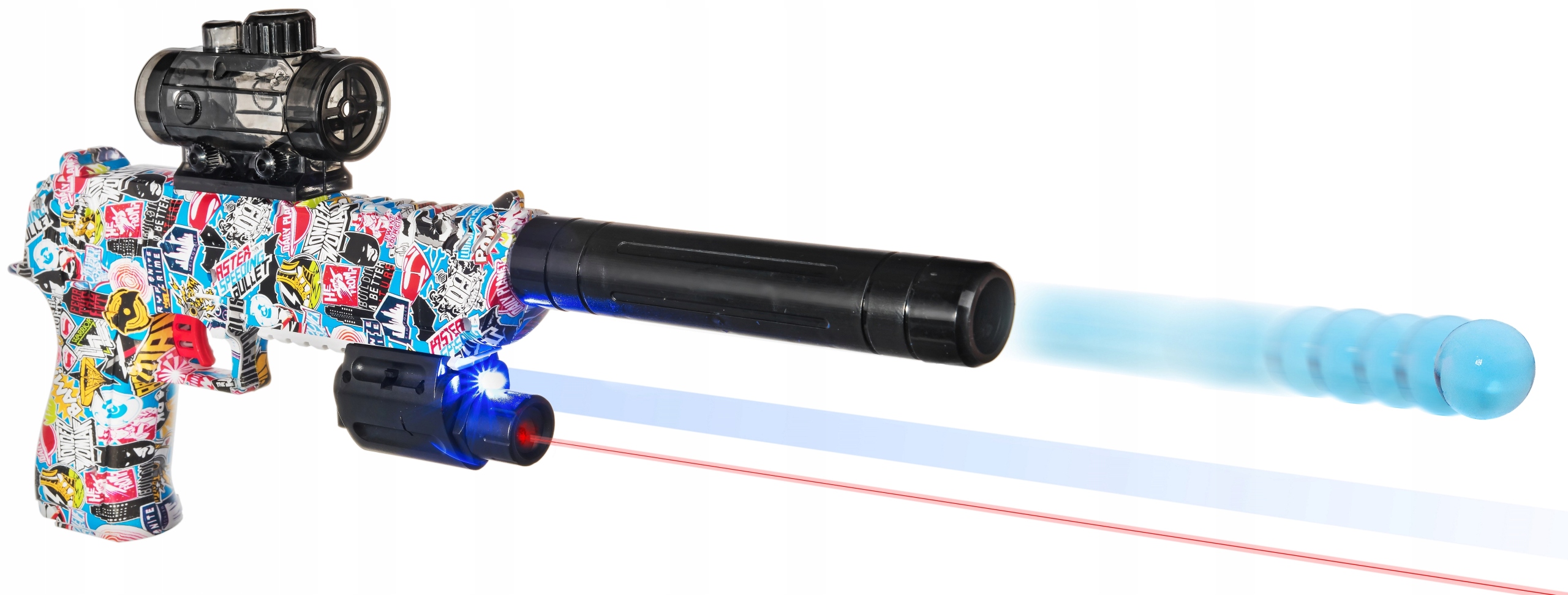 DEAGLE KARABIN PISTOLET MP AUTOMAT KULKI ŻELOWE CS Rodzaj pistolety