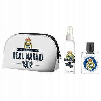 Real Madrid dárková sada Edt 50 ml, tělový sprej 100 ml a kosmetická