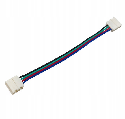 Złączka do taśma led RGB o szerokości 10mm przyłącze Warszawa