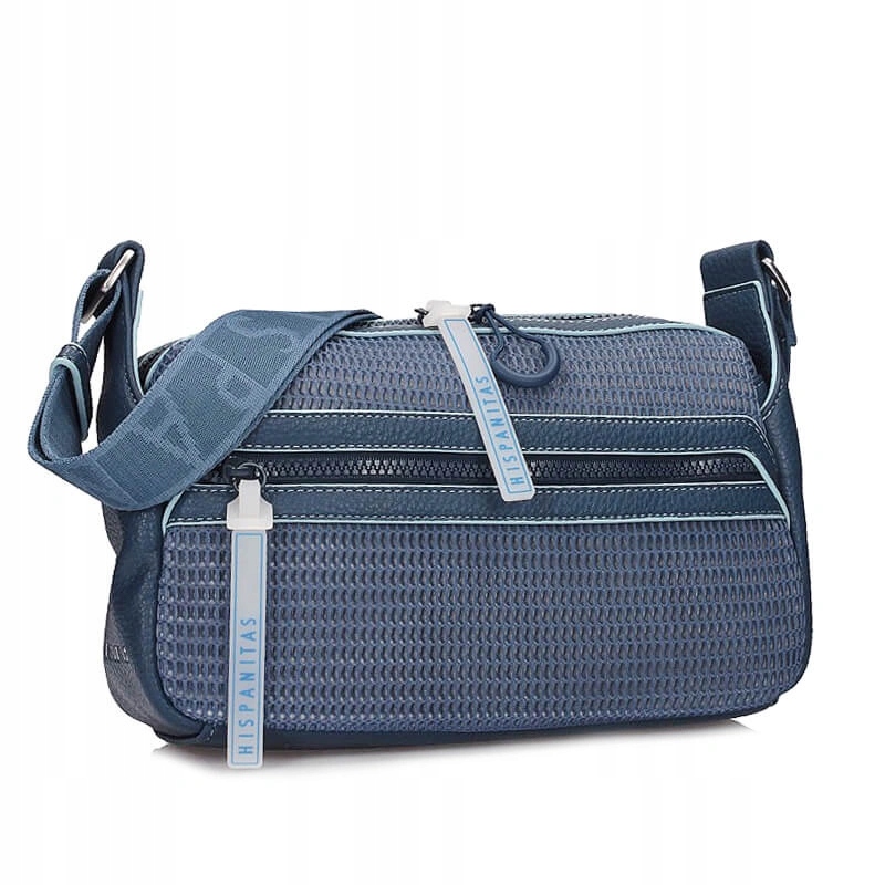 Dámská kabelka Hispanitas BV264723 C003 modrá kabelka přes rameno