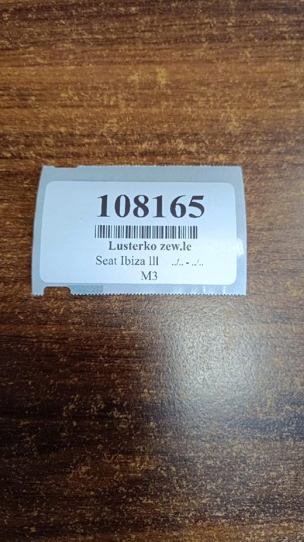 SEAT IBIZA III mirror left 3 PIN