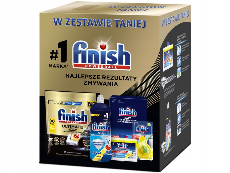 Zestaw Finish Ultimate Plus 90 Dodatki