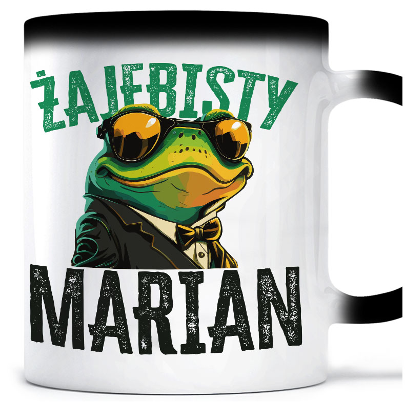 

Kubek Magiczny Żaba Żajebisty dla Mariana