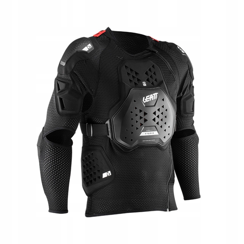 Tričko S Chráničmi Leatt 3DF Airfit Hybrid Black (184-196 CM) S/m
