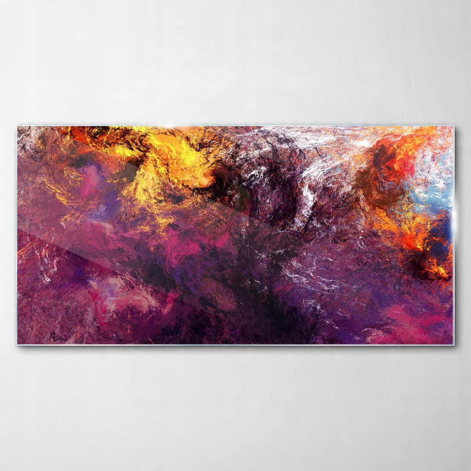 

Hartowany Obraz Szklany Abstrakcja Chmury 140x70