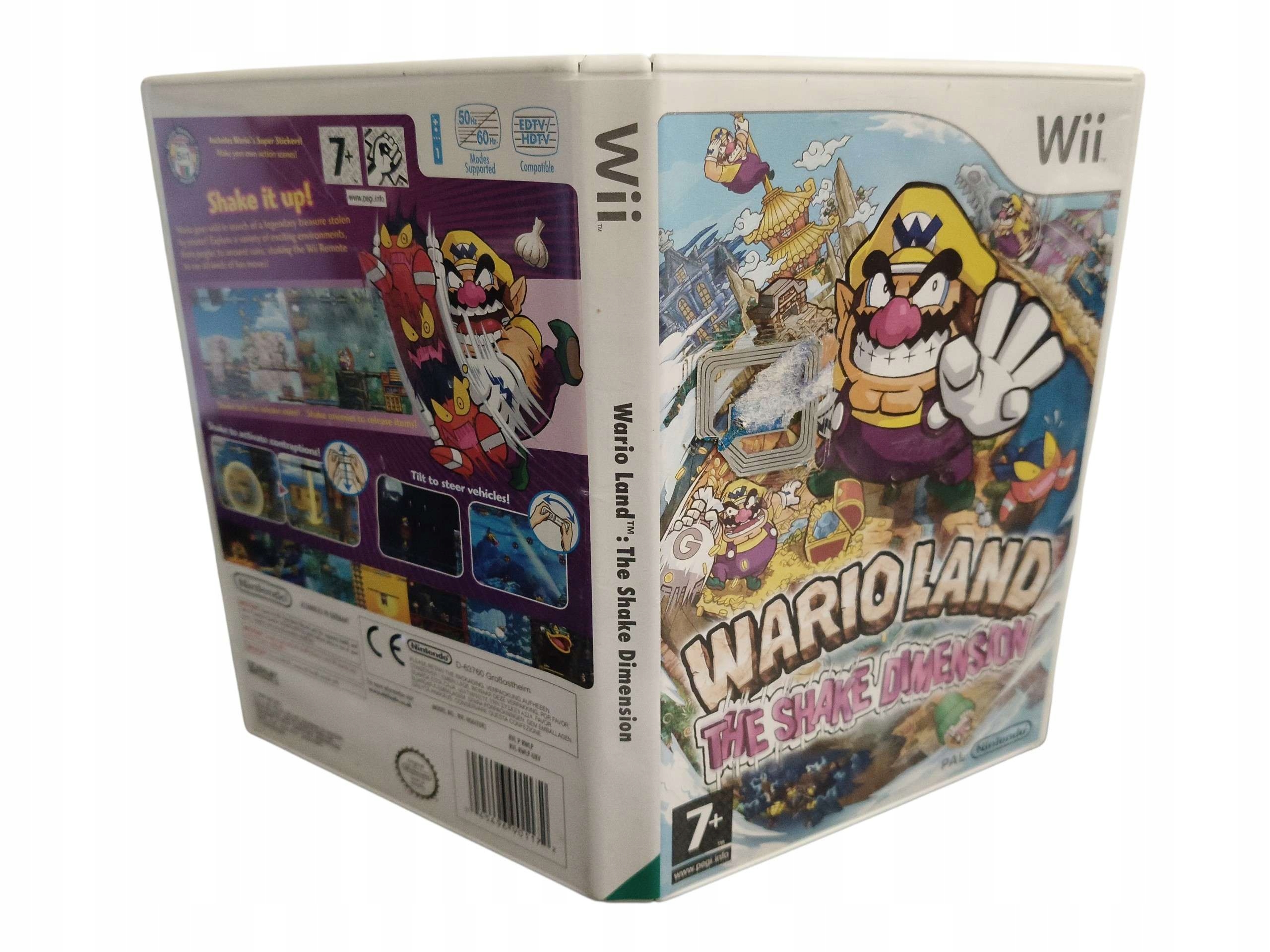 WII WARIO LAND THE SHAKE DIMENSION