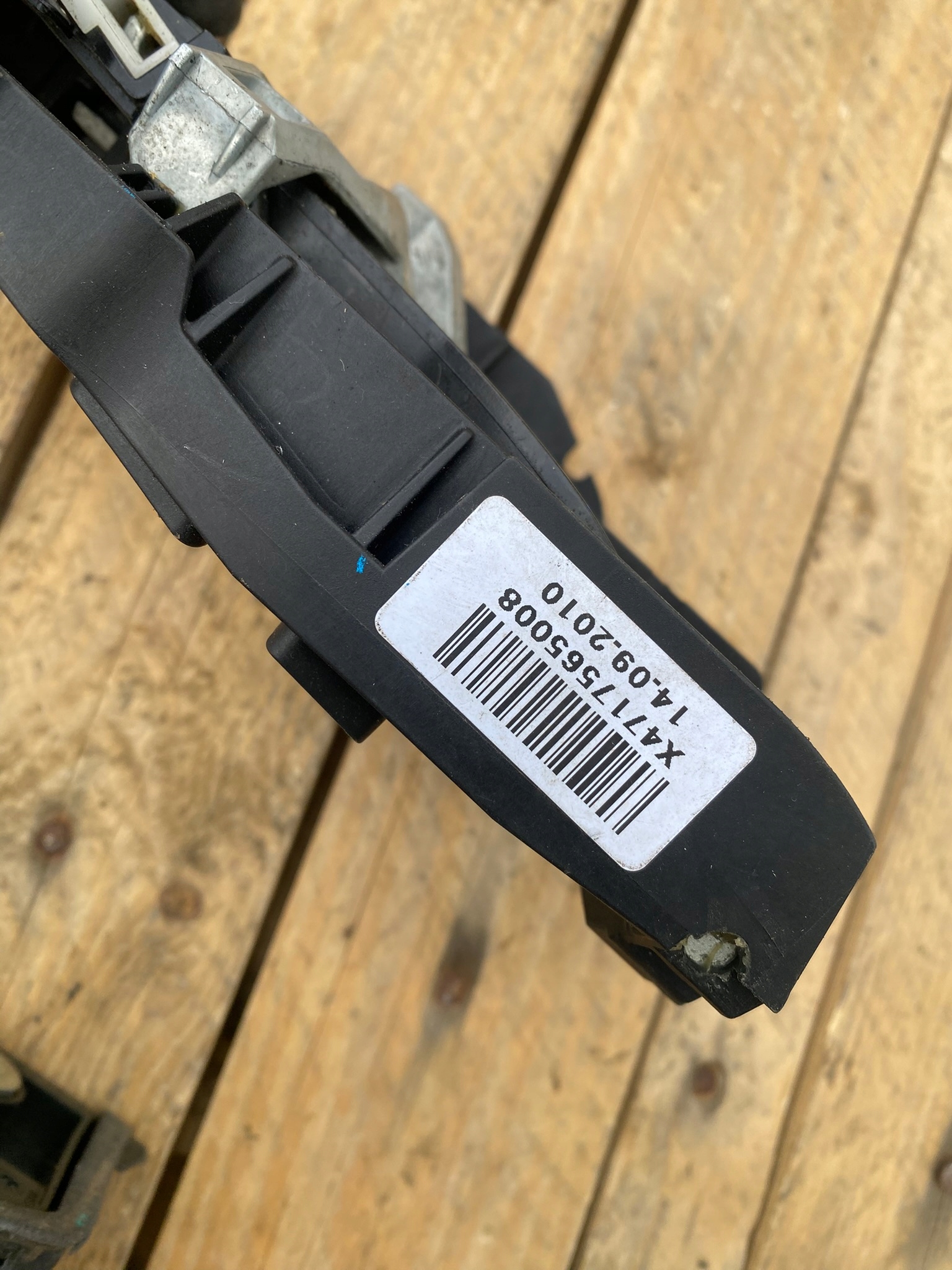 lock door right rear part rear BMW 7202148