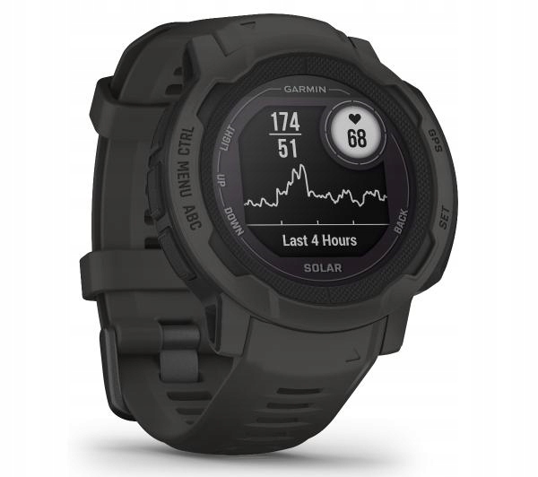 Smartwatch Garmin Instinct 2 Solar Tactical 45mm GPS czarny