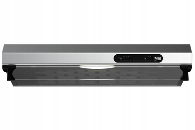 Okap Podszafkowy 60CM Beko Cfb 6310X Inox Srebrny Sterowany Suwakowo 3 Moce