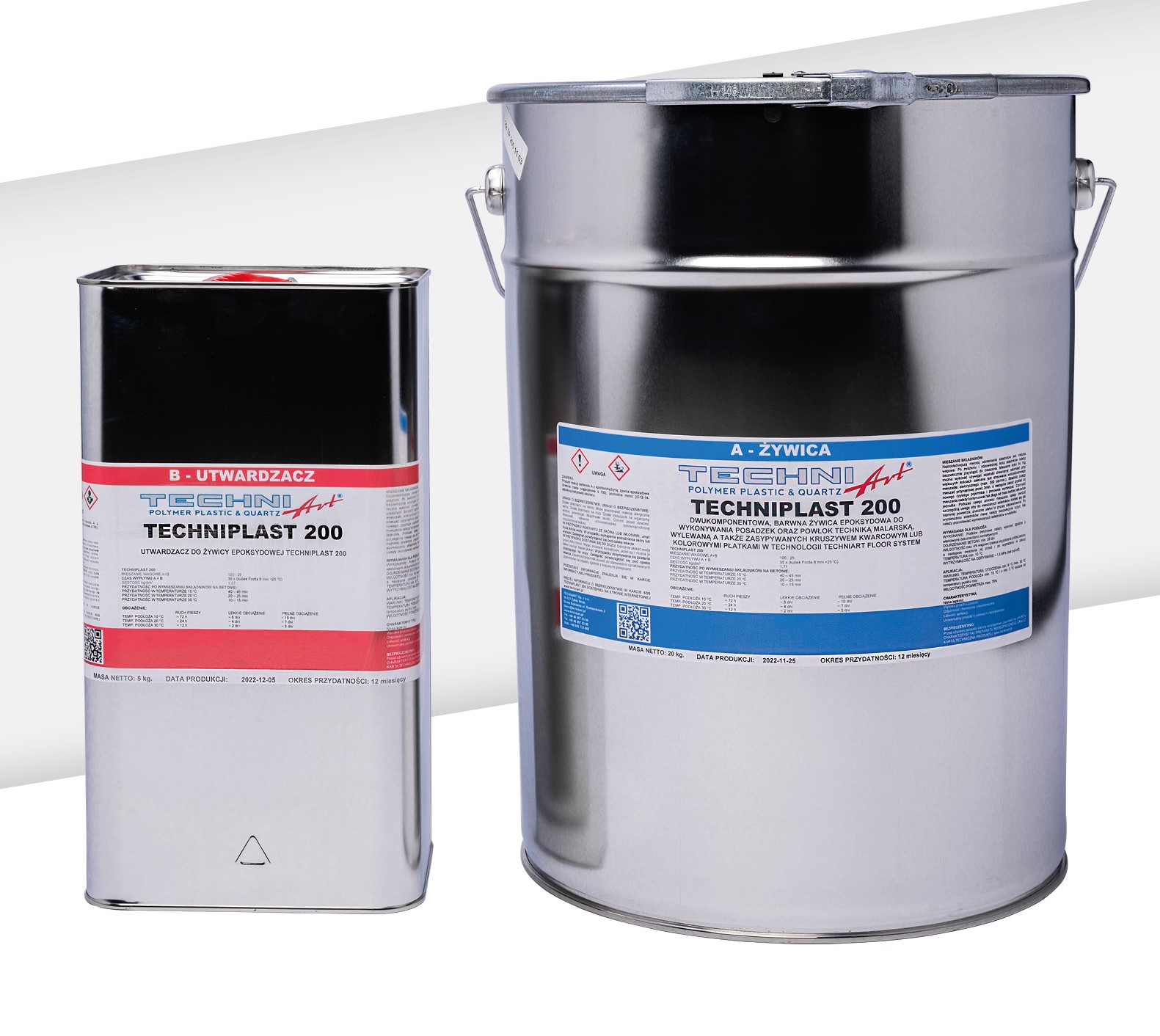 

Techniplast 200 25 kg barwiona żywica epoksydowa