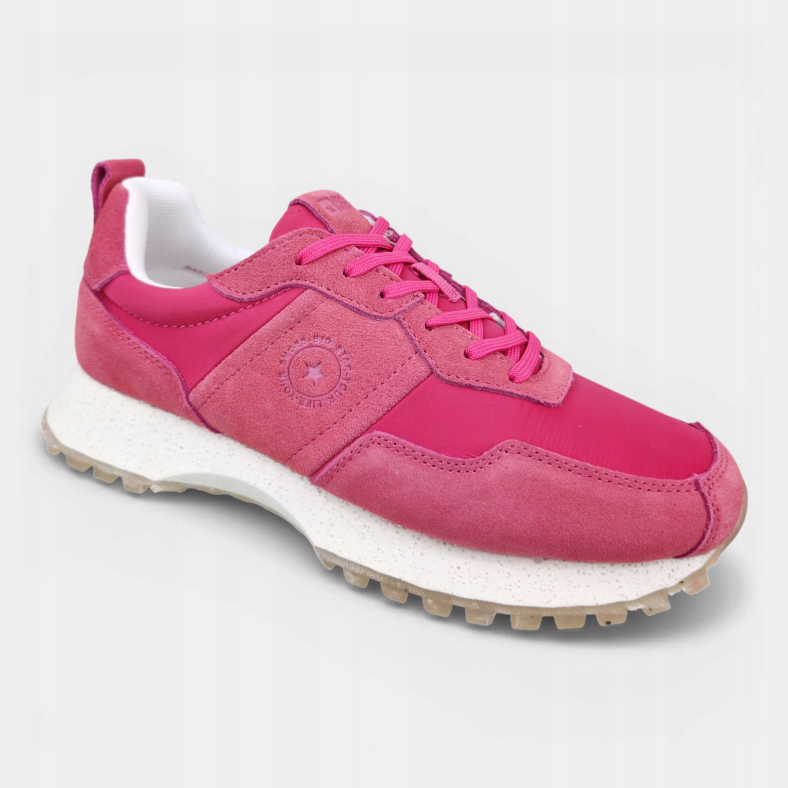 Buty Sportowe Damskie Big Star Sneakersy Różowe Wiosenne Letnie NN274543 40