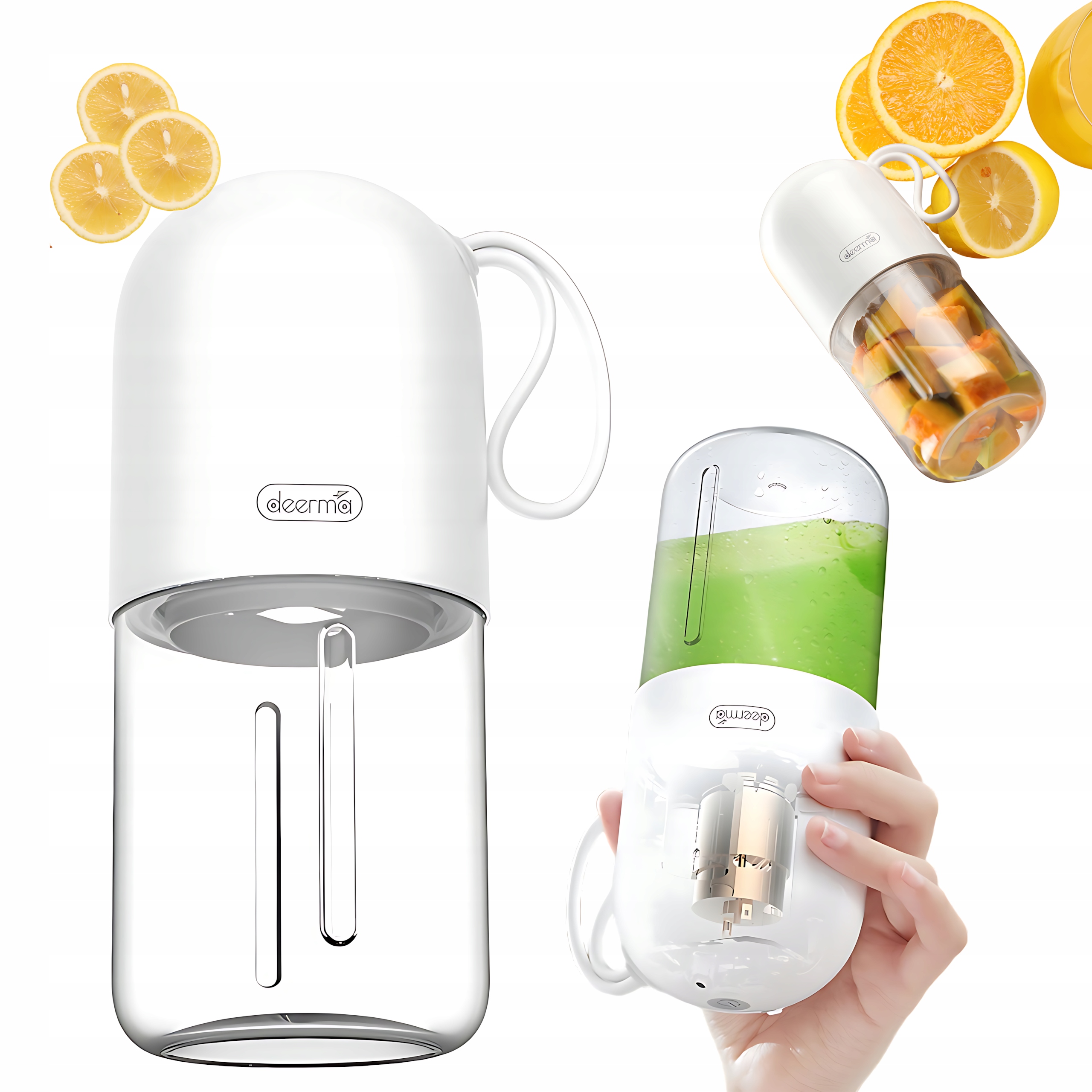 Bezprzewodowy Blender Deerma Nu01 Poręczny 45 W Przenośny 300 mkl-Zdjęcie-0