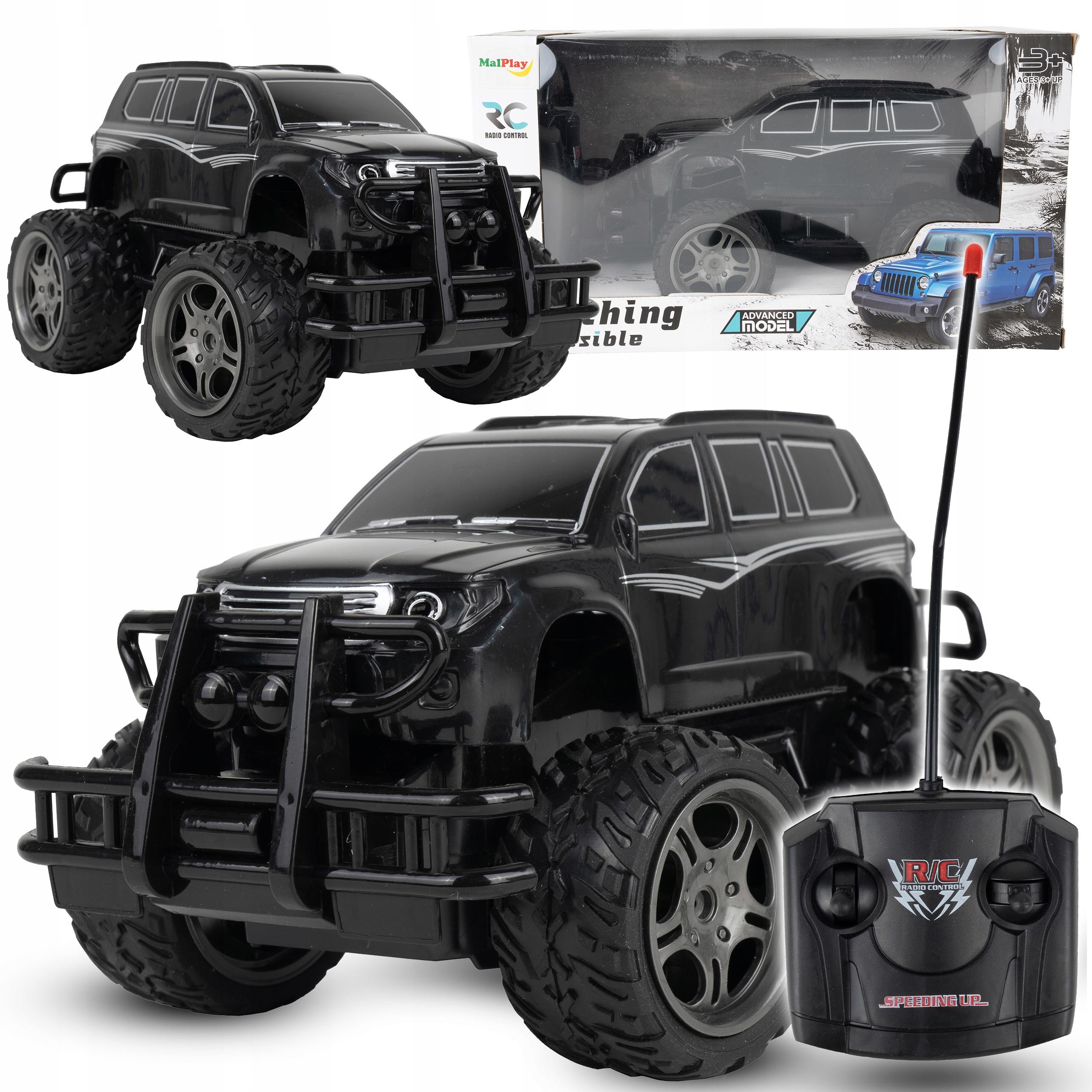 

Samochód Terenowy Rc Swat Na Pilota Ładowarka Usb