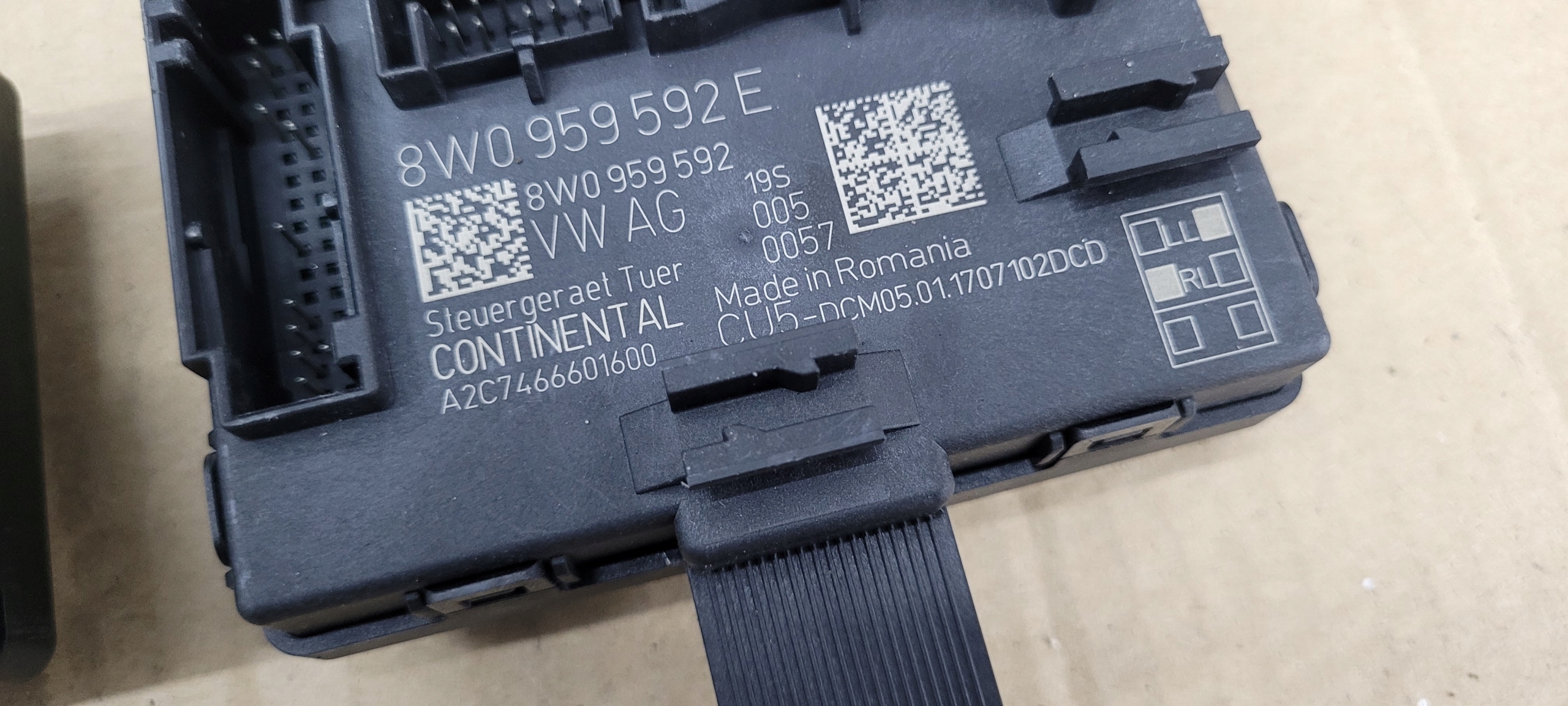 A5 8W module control unit door front SKLADANE mirrors A4 B9 8W