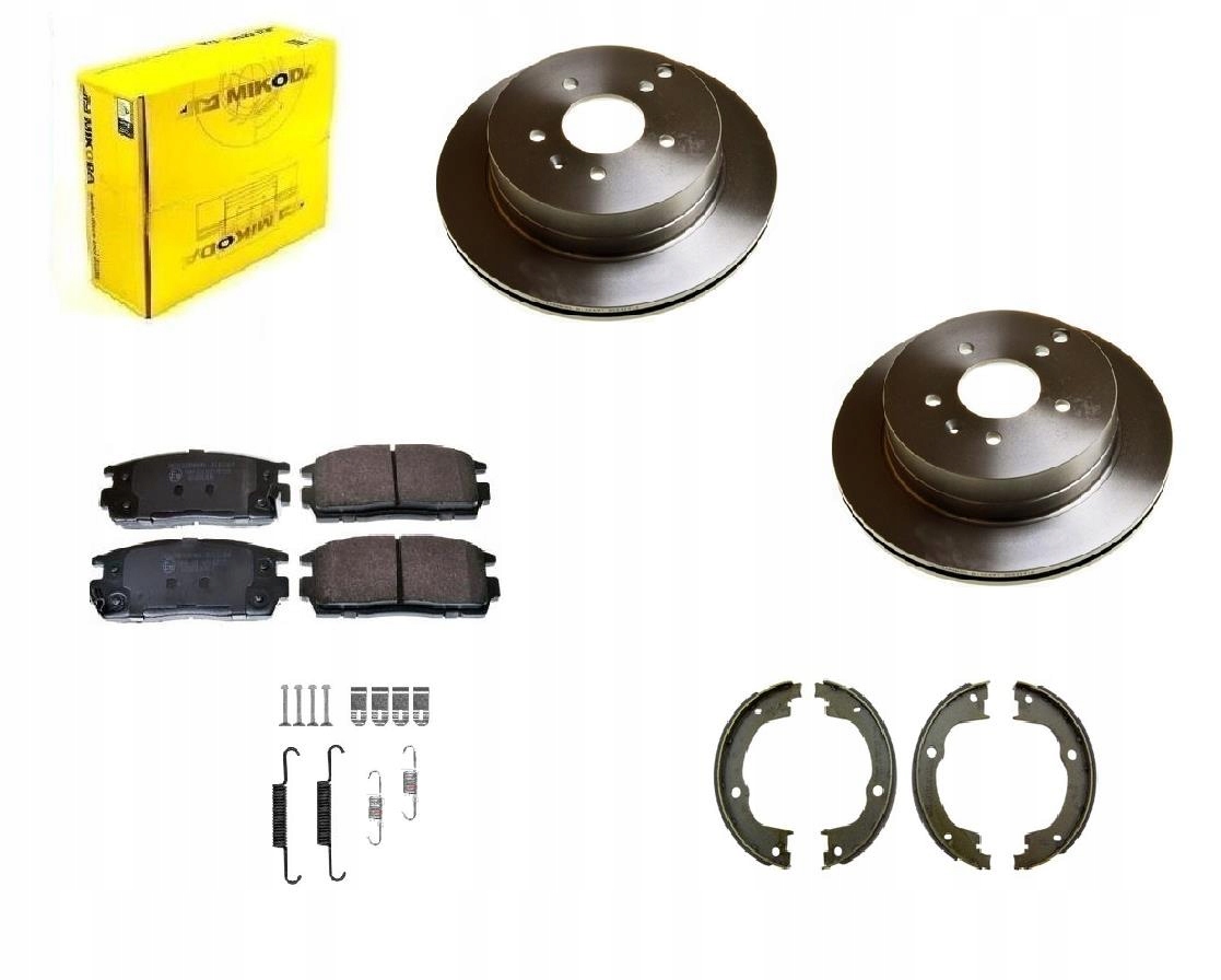 

Tarcze Klocki Szczęki Captiva Tył 303mm Kpl.