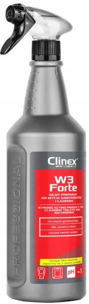 

Clinex W3 Forte Silny Odkamieniacz Usuwa Kamień 1L