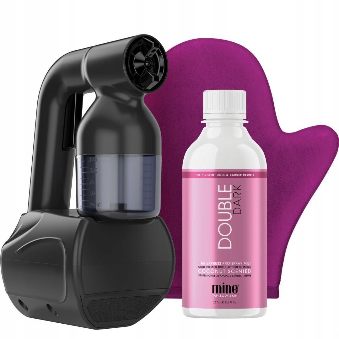 Minetan Samoopalovací Pistole Bronze Babe Varianta: Černá Set