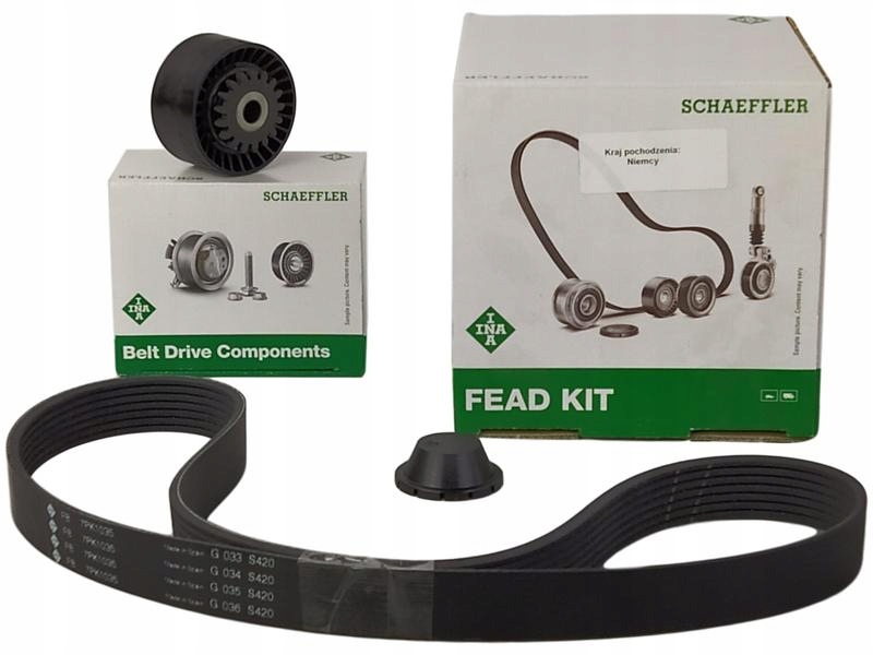INA NAPINACZ+PASEK RENAULT CLIO III IV 1.2 16V Producent części Schaeffler INA