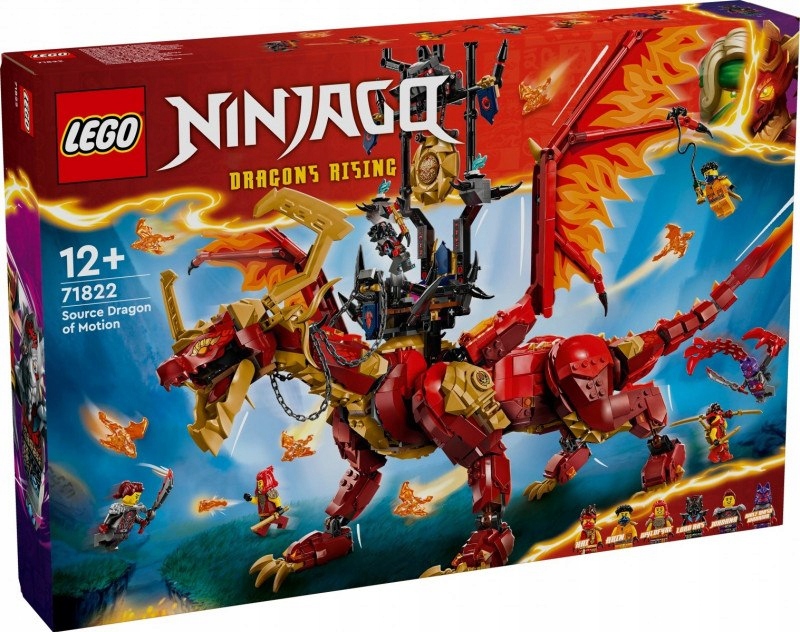 Lego Ninjago 71822 Dračí zdroj pohybu