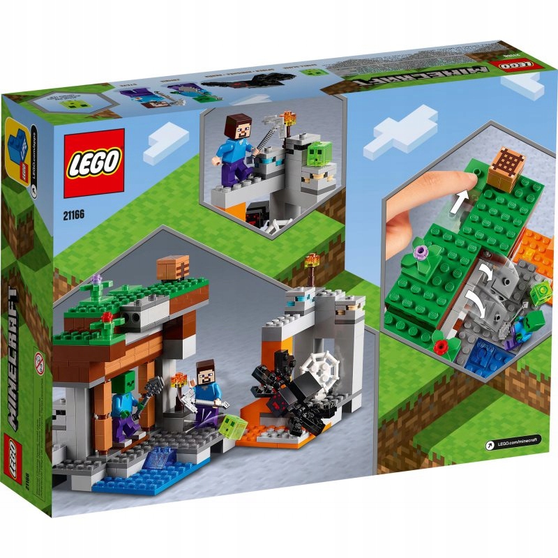 

Lego Minecraft Opuszczona kopalnia 21166