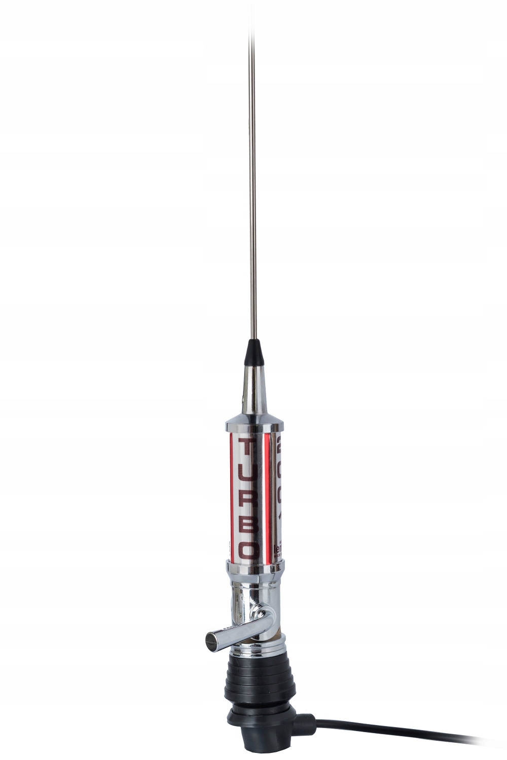 Lemm AT-2001 Turbo Silver Antena Cb montażowa 200 cm kabel 4m