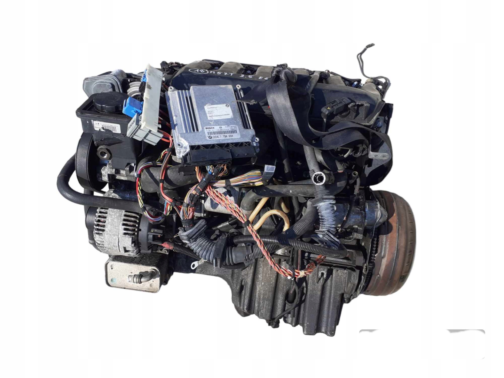 Bmw e60 e61 2.5 двигатель комплектный m57t