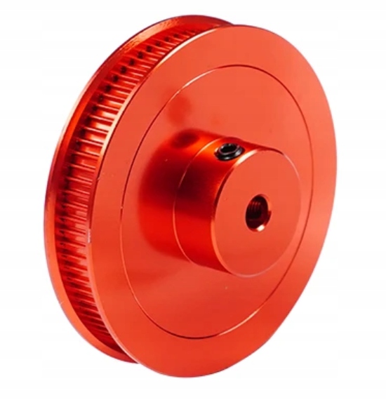 KOŁO PASOWE ZĘBATE 80T PASEK 6mm GT2 OŚ 5 mm