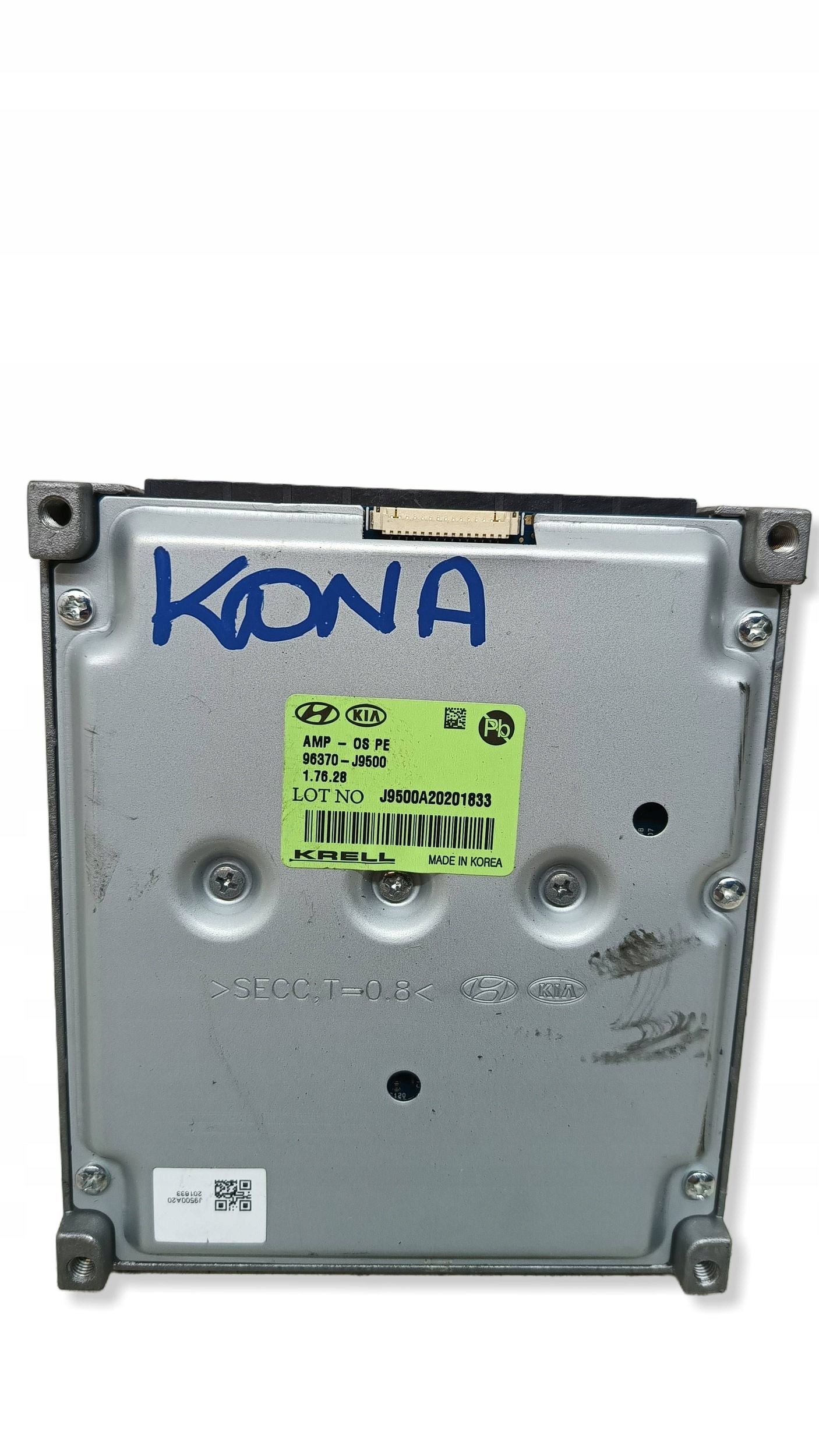 HYUNDAI KONA LIFT module amplifier AUDIO 96370-J9500 2023R
