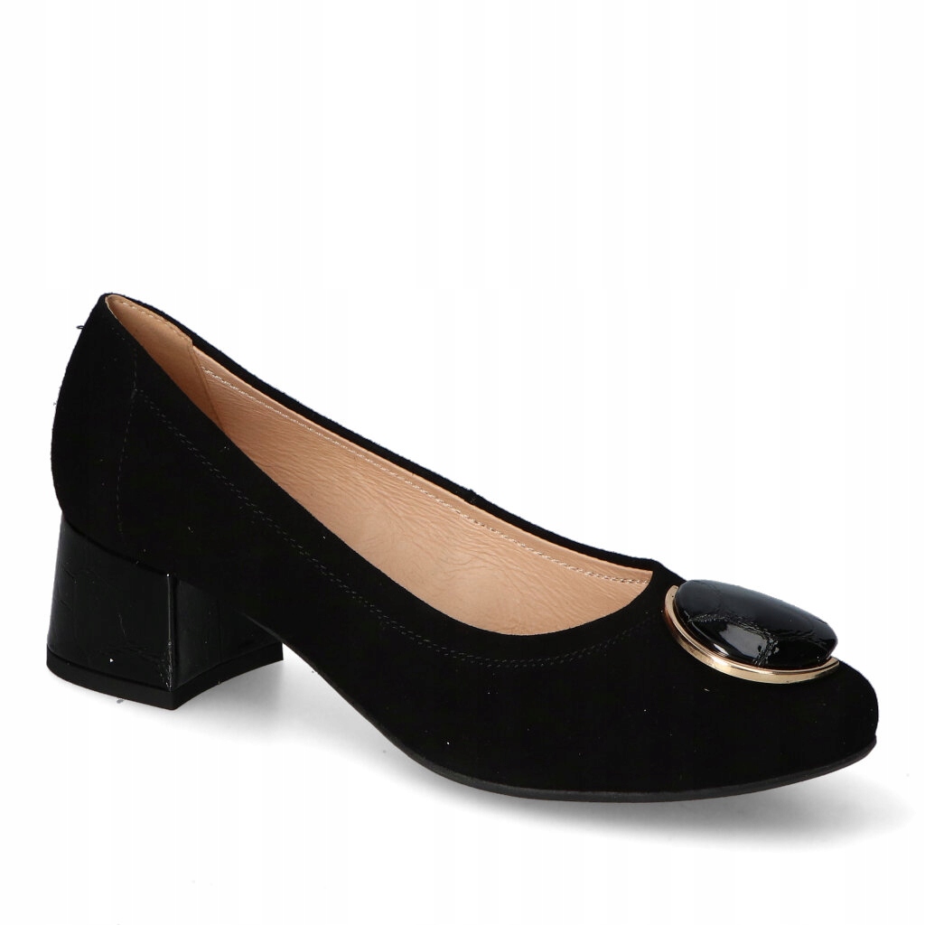 Boty Arka BI6939/0026+2308+1315 Černý semiš 38