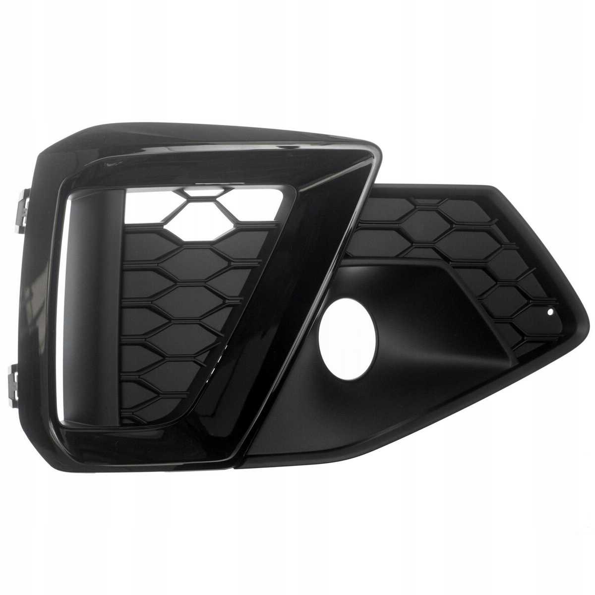 Audi A4 B9 2019- S-line Atrapa Mřížka Nárazníku Pravá Černá 8WD807682M