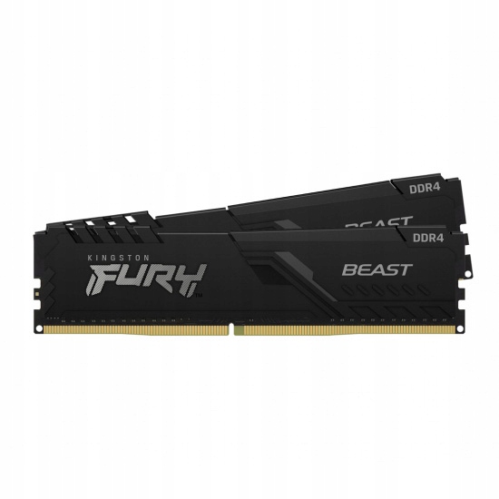 Kingston Fury Beast/ DDR4/ 16GB/ 3600MHz/ CL17/ 2x8GB/ Black KF436C17BBK2…