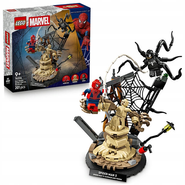 LEGO | Marvel 76334 Epicka walka: Spider-Man vs Sandman