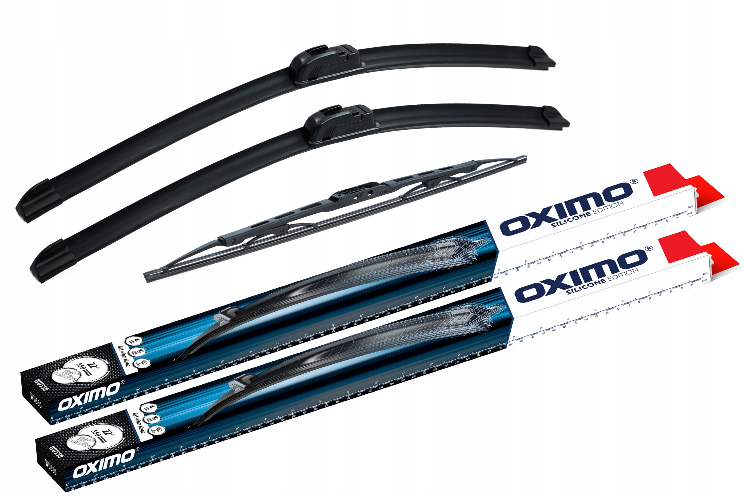 

Wycieraczki Oximo Focus hb I 1998-2004 przód tył