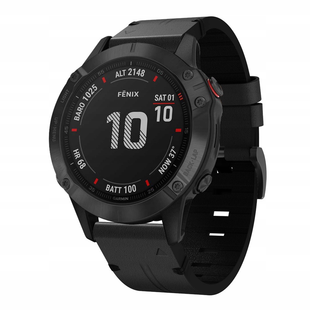 

Skórzany Pasek do Garmin Fenix 5 6 6 Pro - Skóra