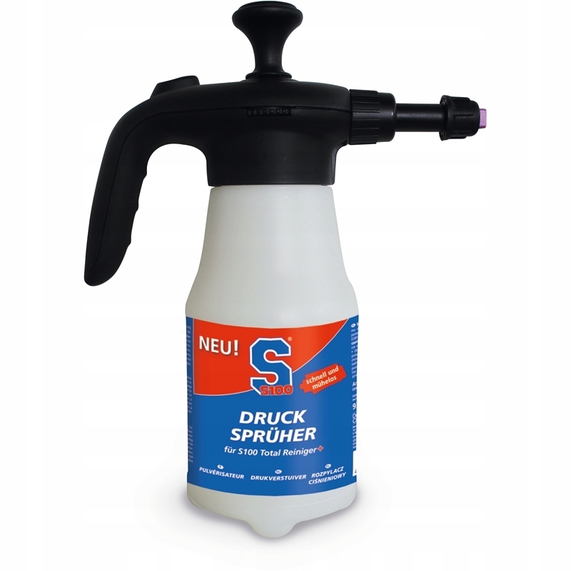 BUTELKA CIŚNIENIOWA S100 Z POMPKĄ POJ. 925ML