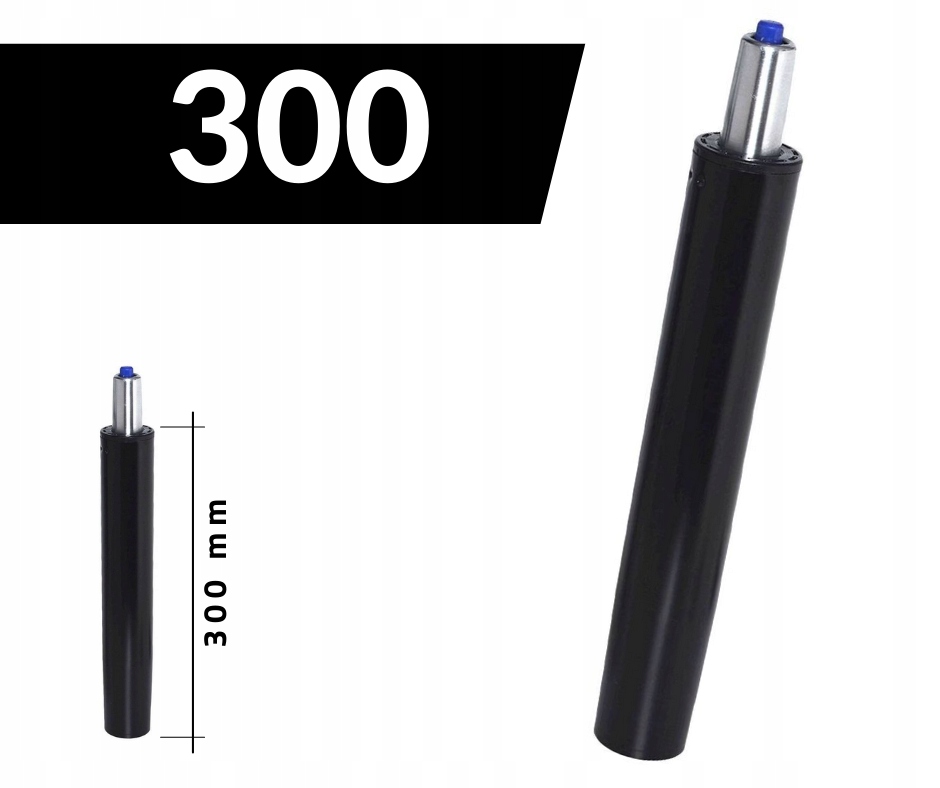 Siłownik fotela, krzesła podnośnik gazowy 300 NK