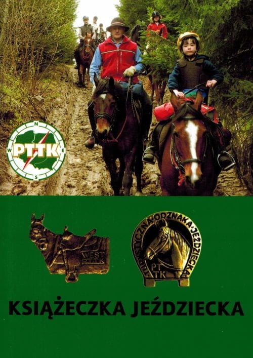 Książeczka Jeździecka Pttk Jot Odznaka Turystyczna