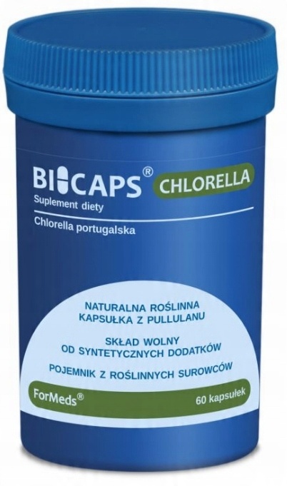 

Formeds Bicaps Chlorella Portugalska Algi 60 Kap.