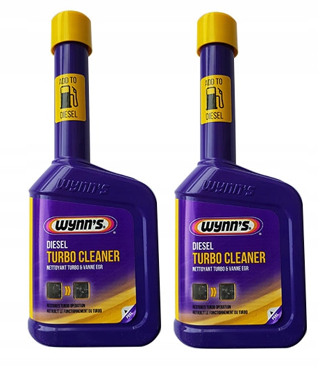 2SZT 2X Wynn's Diesel Turbo Cleaner do turbosprężarki
