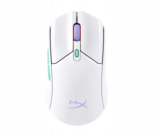 Mysz bezprzewodowa HyperX Pulsefire Haste 2 Core Wireless Biała Gamingowa
