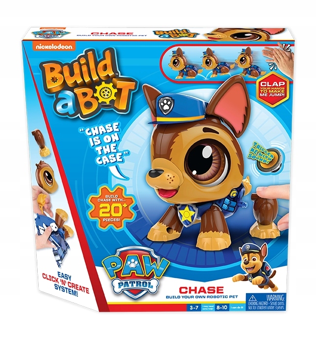 ZBUDUJ ROBOTA BUILD A BOT PSI PATROL CHASE