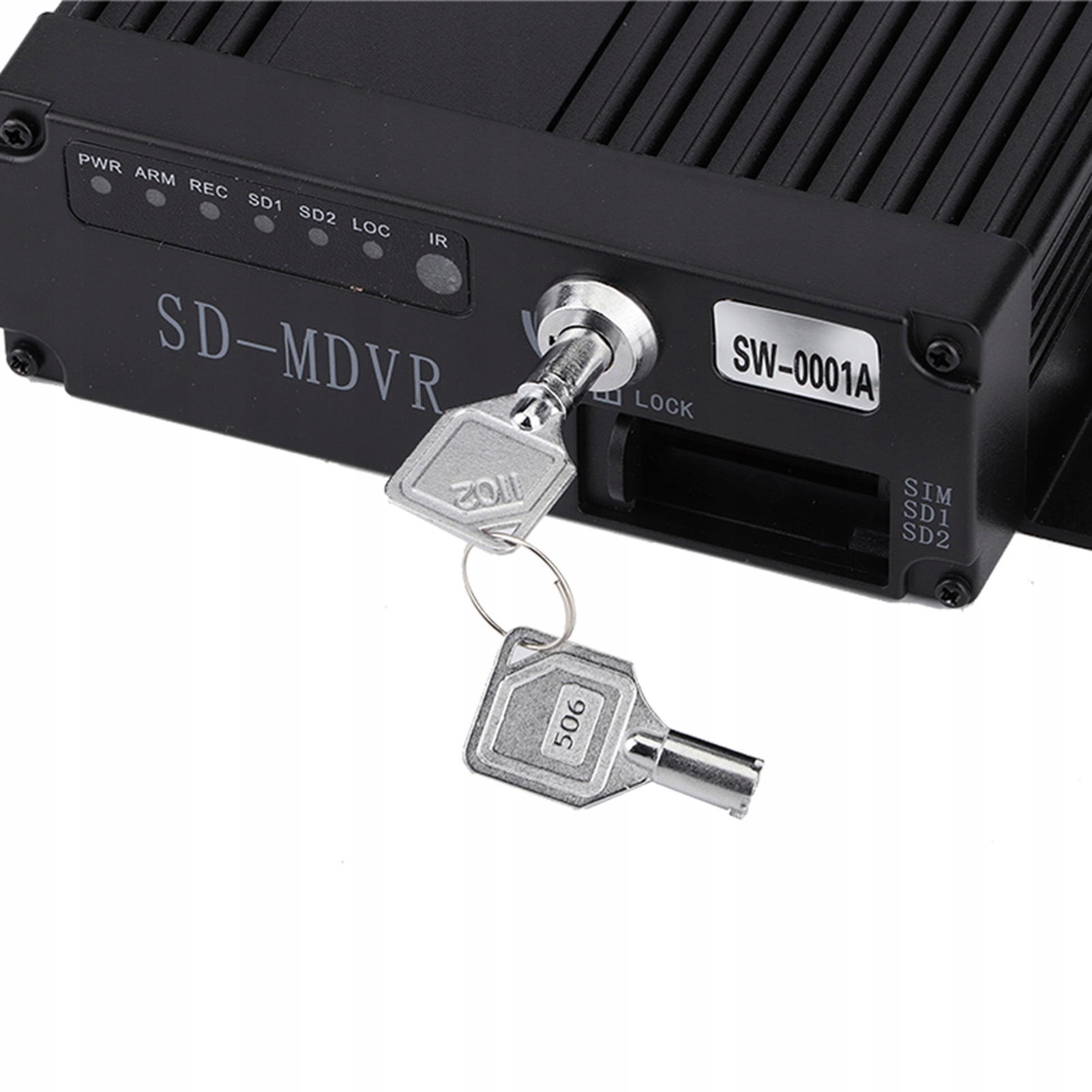 Mini Realtime Car Mobile DVR 4CH відео / аудіо