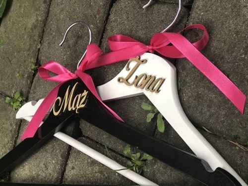 WIESZAKI ŚLUBNE MĄŻ ŻONA PANA MŁODA PAN MŁODY Płeć uniseks