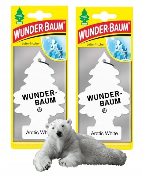 WUNDER BAUM ZAPACH CHOINKA ZAPACHOWA ARCTIC WHITE