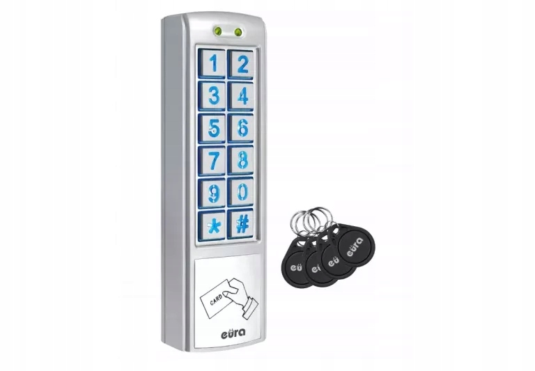 Zamek Szyfrowy Eura AC-30C7 Domofon Szyfrator Rfid