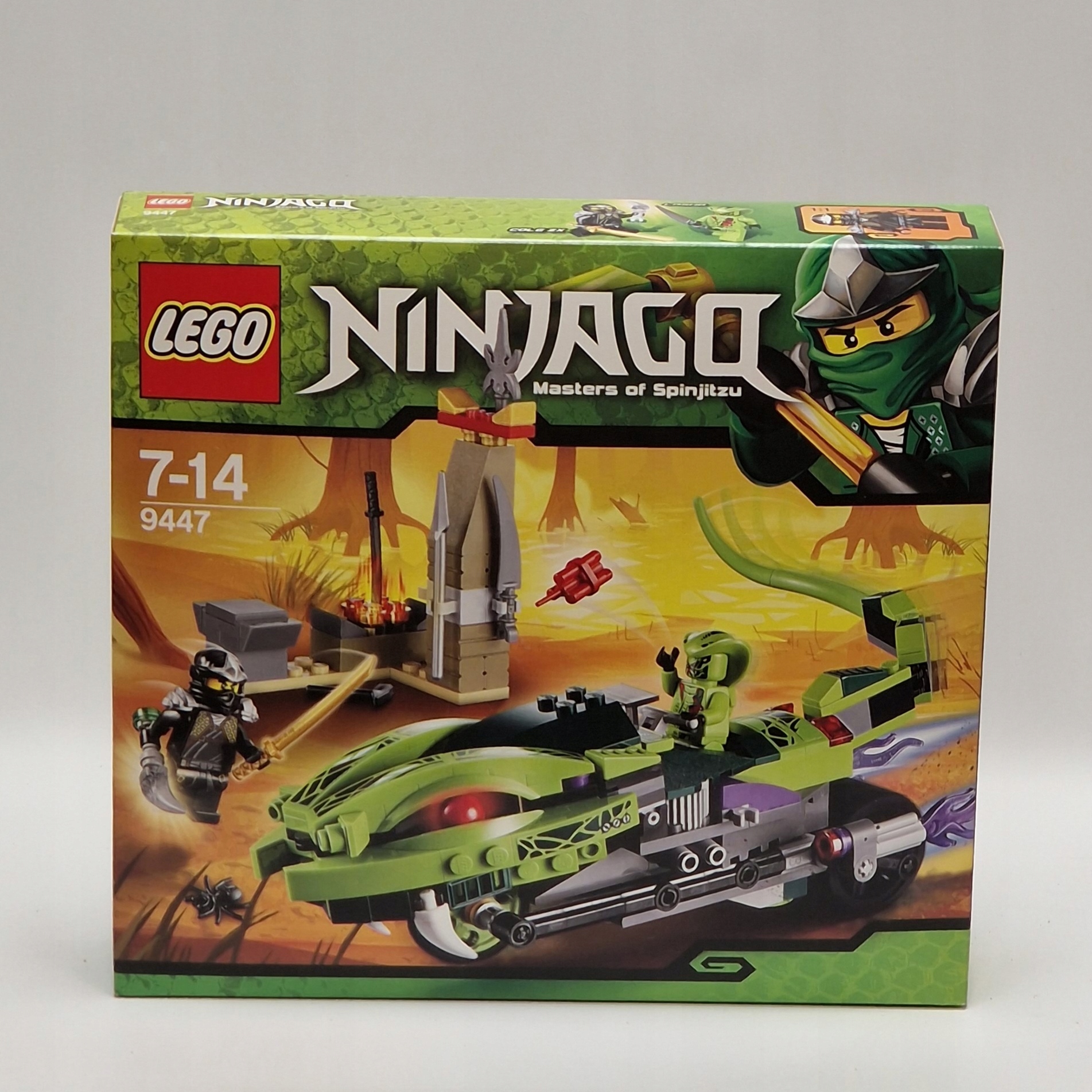 Lego Ninjago Lasha's Bite Cycle 9447