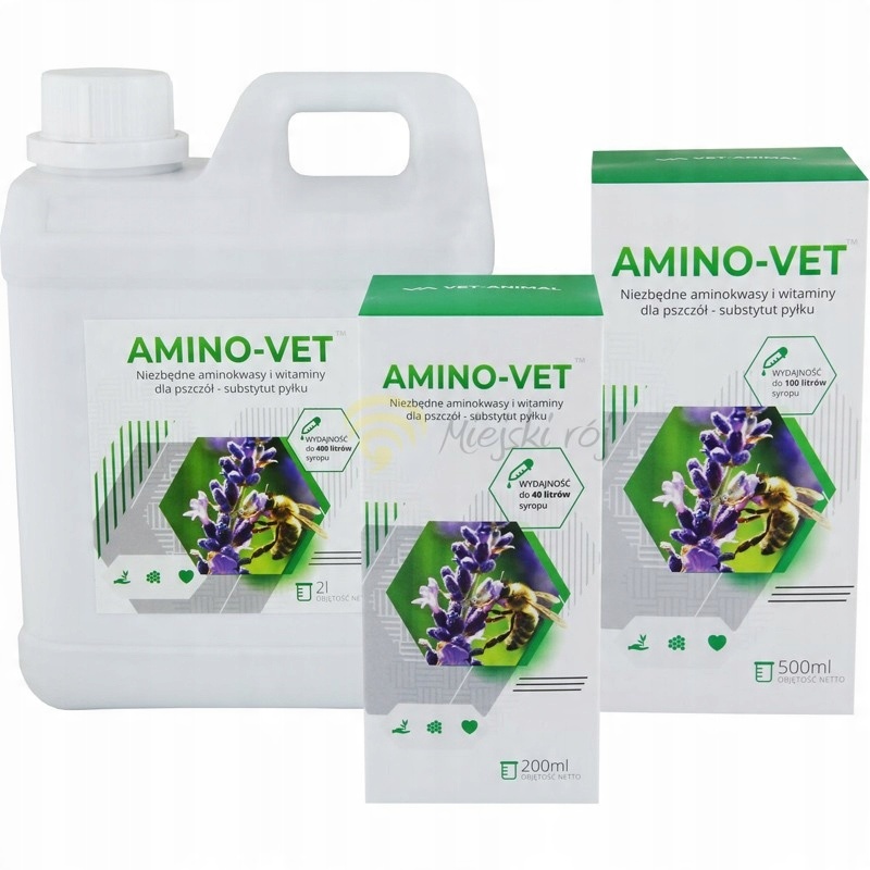 

AminoVet probiotyk zamiennik pyłku dla pszczół 200