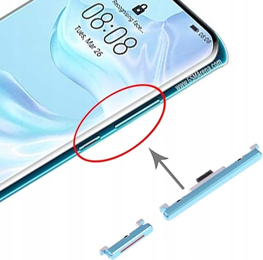 PRZYCISK PRZYCISKI BOCZNE KLAWISZE WŁĄCZNIKA GŁOŚNOŚCI HUAWEI P30 PRO Rodzaj przycisku przyciski power oraz głośności