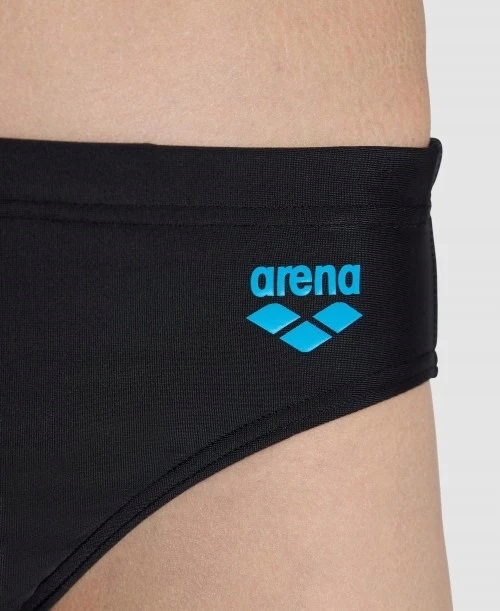 Chłopięce kąpielówki Arena slipy Multi Pixel Print czarny 164