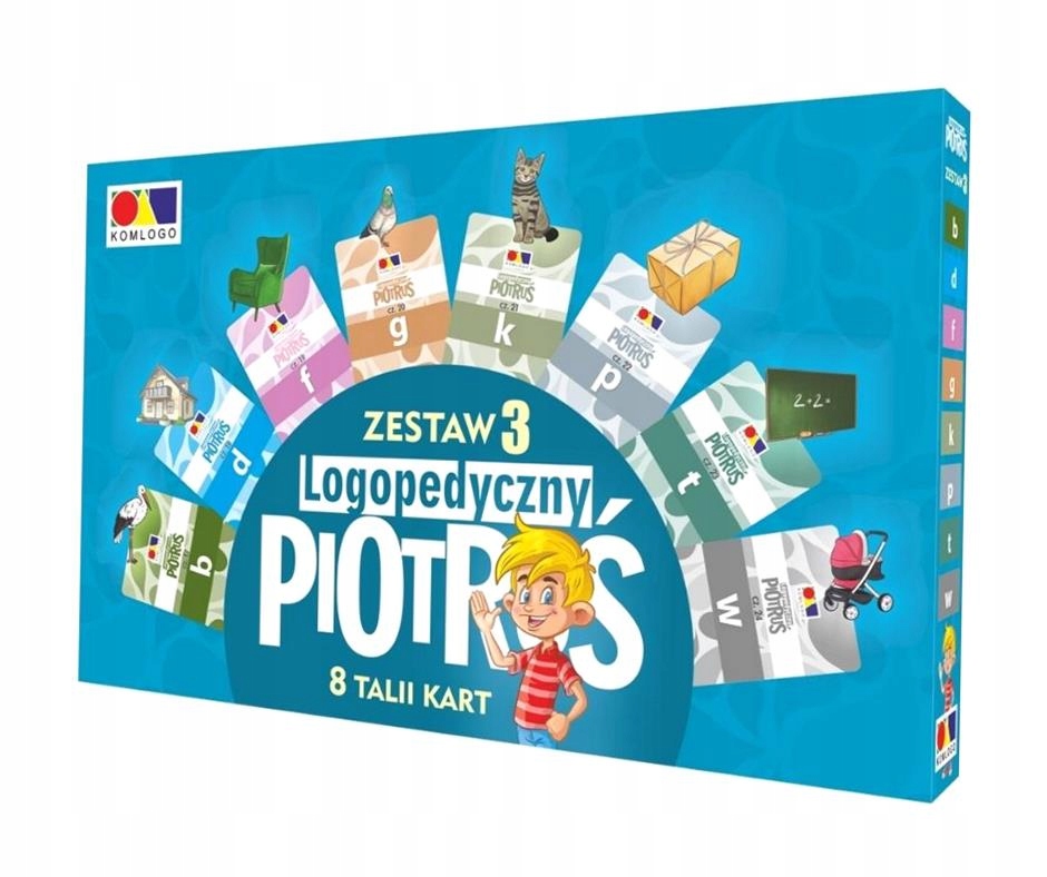 Logopedyczny Piotruś. Zestaw 3